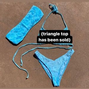 Frankie’s Bikini’s Set (in Blue Isle Terry)